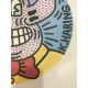 Keith Haring Litografia off set 50x70 cm certificat