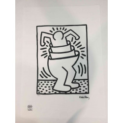 Set de litografía Keith Haring 50x70 cm certificado