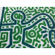 Keith Haring 50x70 cm-ko litografia-sorta ziurtatua