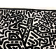 Keith Haring 50x70 cm-ko litografia-sorta ziurtatua