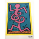 Keith Haring Lithograph off set 50x70 cm certified
