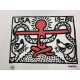 Keith Haring Lithograph off set 50x70 cm certified