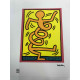 Keith Haring Litografía off set 50x70 cm certificada