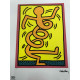 Keith Haring Litografía off set 50x70 cm certificada