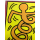 Keith Haring Litografía off set 50x70 cm certificada