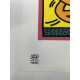 Keith Haring Litografía off set 50x70 cm certificada