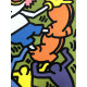 Litografia Keith Haring off set 50x70 cm certificada