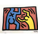 Keith Haring Lithographie Offset 50x70 cm zertifiziert