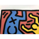 Keith Haring Lithographie Offset 50x70 cm zertifiziert