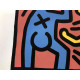 Keith Haring Lithographie Offset 50x70 cm zertifiziert