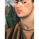Frida Khalo Off set lithograph cm 50x70 certified