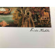 Frida Khalo Off set lithograph cm 50x70 certified