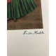 Frida Khalo Off set lithograph cm 50x70 certified