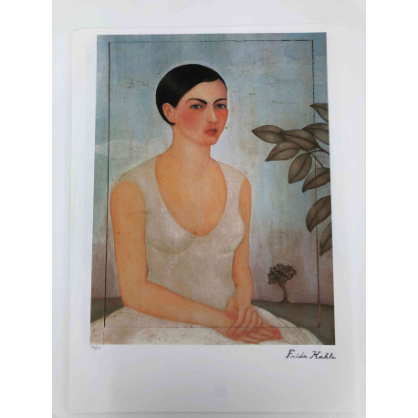Frida Khalo Off set lithograph cm 50x70 certified