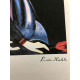 Frida Khalo Off set lithograph cm 50x70 certified