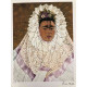 Frida Khalo Off set lithograph cm 50x70 certified