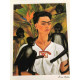 Frida Khalo Off set lithograph cm 50x70 certified