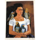 Frida Khalo Off set lithograph cm 50x70 certified