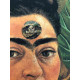 Frida Khalo Off set lithograph cm 50x70 certified