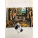 Frida Khalo Off set lithograph cm 50x70 certified