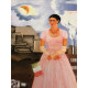 Frida Khalo Off set lithograph cm 50x70 certified