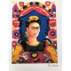 Frida Khalo Off set lithograph cm 50x70 certified