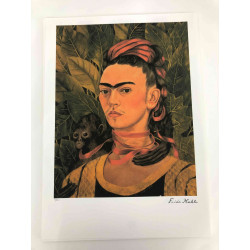 Frida Khalo Off set lithograph cm 50x70 certified