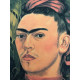 Frida Khalo Off set lithograph cm 50x70 certified