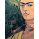 Frida Khalo Off set lithograph cm 50x70 certified