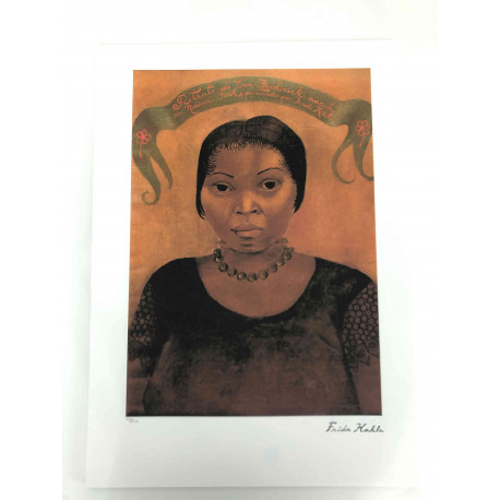 Frida Khalo Off set lithograph cm 50x70 certified