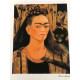 Frida Khalo Off set lithograph cm 50x70 certified