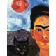 Frida Khalo Off set lithograph cm 50x70 certified
