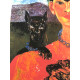 Frida Khalo Off set lithograph cm 50x70 certified