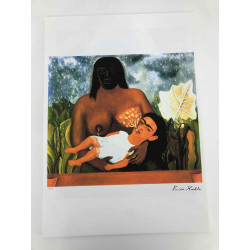 Frida Khalo Off set lithograph cm 50x70 certified