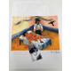 Frida Khalo Off set lithograph cm 50x70 certified