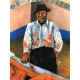 Frida Khalo Off set lithograph cm 50x70 certified