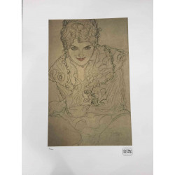 Set de litografía Gustav Klimt 50x70 cm certificado