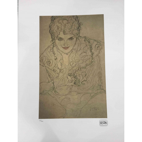 Set de litografía Gustav Klimt 50x70 cm certificado