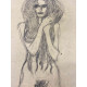 Litografía Gustav Klimt off set 50x70 cm certificada