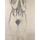 Litografía Gustav Klimt off set 50x70 cm certificada