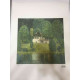 Litografía Gustav Klimt off set 50x70 cm certificada