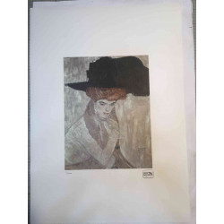 Set de litografía Gustav Klimt 50x70 cm certificado