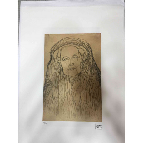 Gustav Klimt Litografická ofsetová souprava 50x70 cm certifikovaná