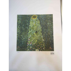 Gustav Klimt Litografia off set 50x70 cm certificat