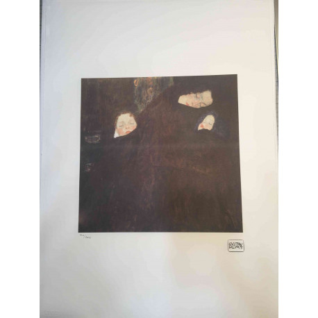 Litografická súprava Gustav Klimt certifikovaná 50x70 cm