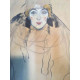 Gustav Klimt Litografia off set 50x70 cm certificat