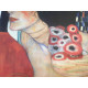 Gustav Klimt 50x70 cm-ko litografia-sorta ziurtatua