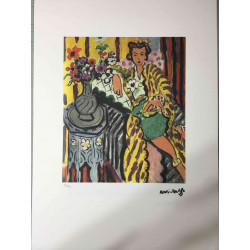 Henri Matisse Off set lithograph cm 50x70 certified
