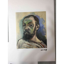 Henri Matisse Lithografie off set 50x70 cm gecertificeerd