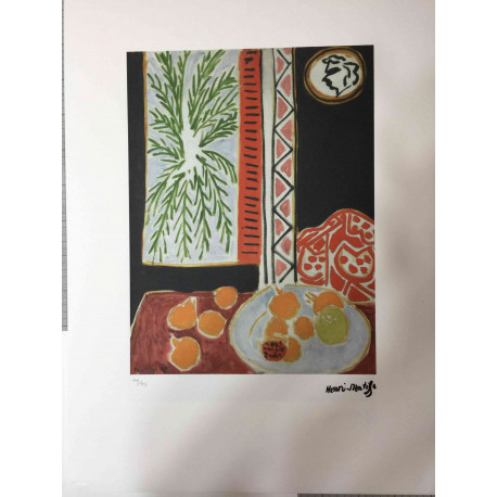 Henri Matisse Lithographie hors set 50x70 cm certifiée